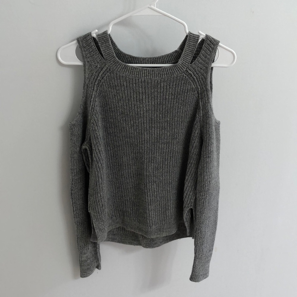 Hollister Cold Shoulder Sweater
